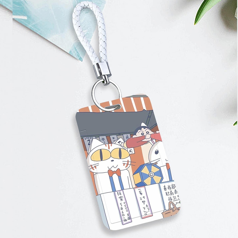 Bộ Thẻ Hình Hoạt Hình crayon xiaoxin Dễ Thương Bảo Vệ Cho Học Sinh