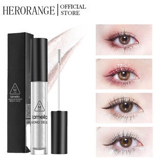 HERORANGE Nhũ mắt Lameila dạng lỏng trang điểm lấp lánh lâu trôi