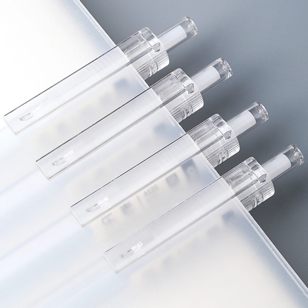 Deli bút trong suốt 0,35mm mực đen bút gel học sinh viết văn phòng phẩm A122  A115