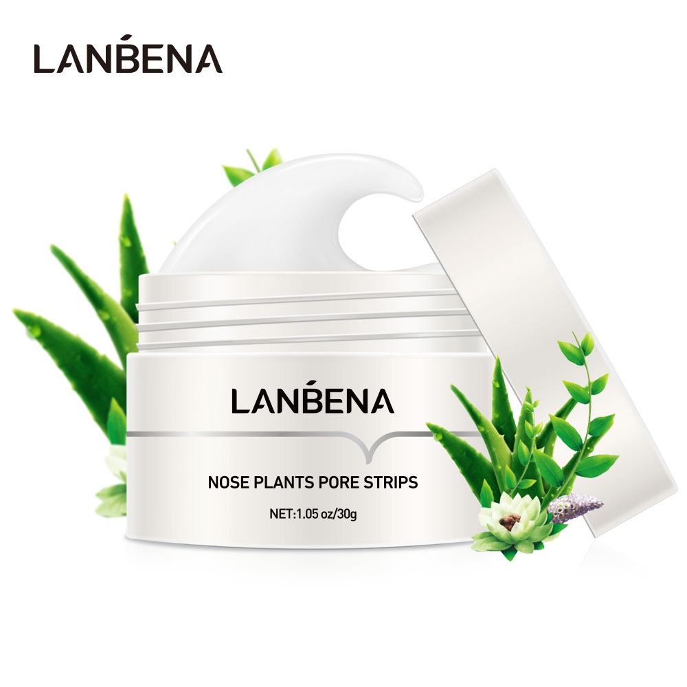 Mặt Nạ Lột Mụn Đầu Đen Lanbena Làm Sạch Sâu Cho Da Dầu 30g
