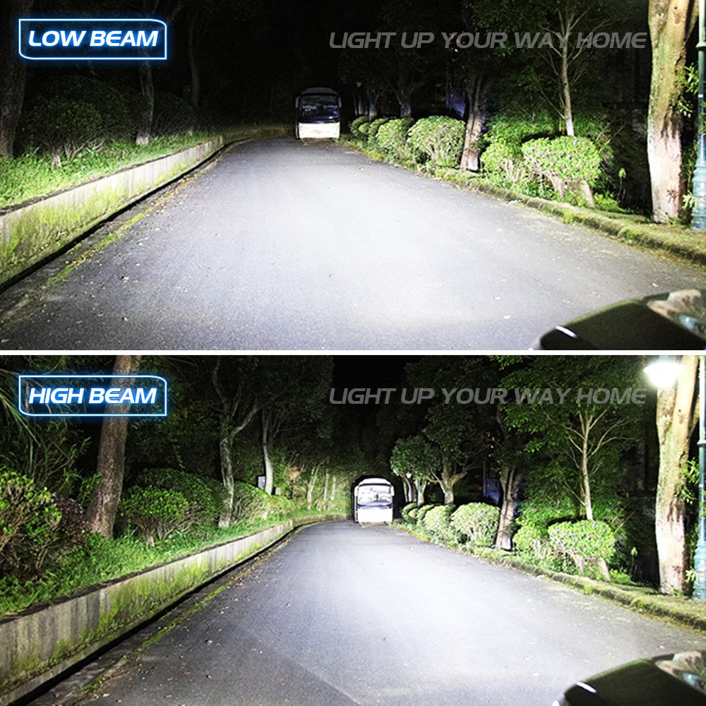Đèn pha xe máy LED NOVSIGHT N39 H4 36W 5000LM 6000K một bóng chỉ cần cắm và sử dụng