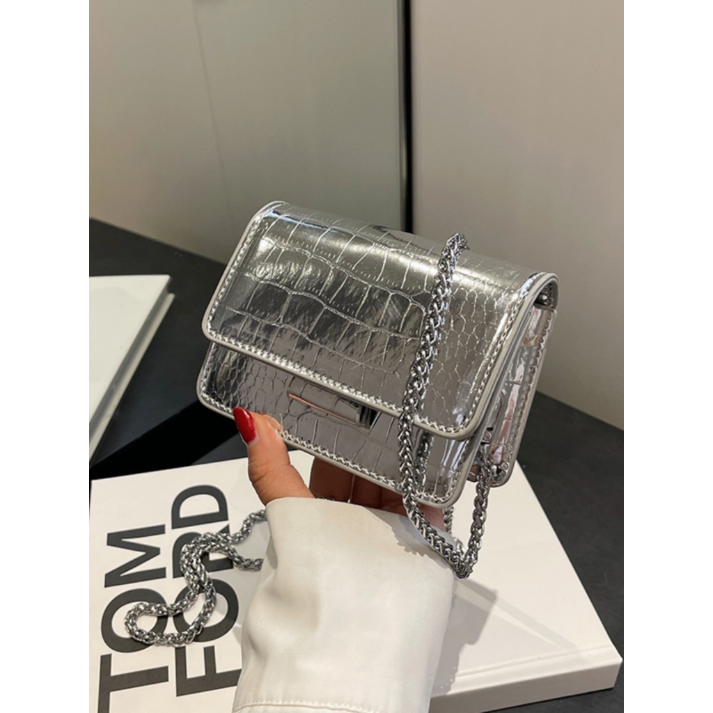 STYLE túi xách nữ túi đeo chéo 2023NEW INS Fashion Giá rẻ Popular GDJ2300CHF 41Z231009