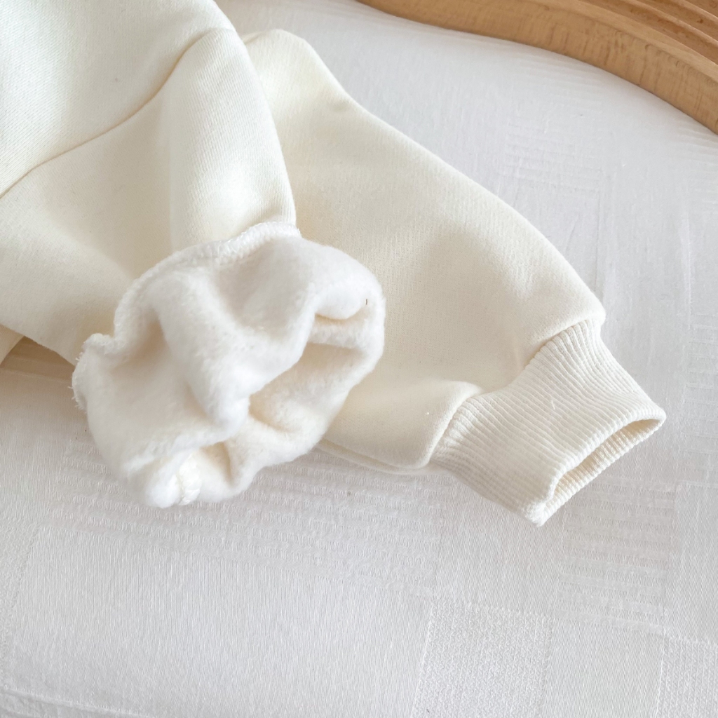 Tết Áo Hoodie Năm mới Len Tay Dài Phong Cách Hàn Quốc Thời Trang Mùa Thu Dành Cho Trẻ Sơ Sinh 1-3 Tuổi