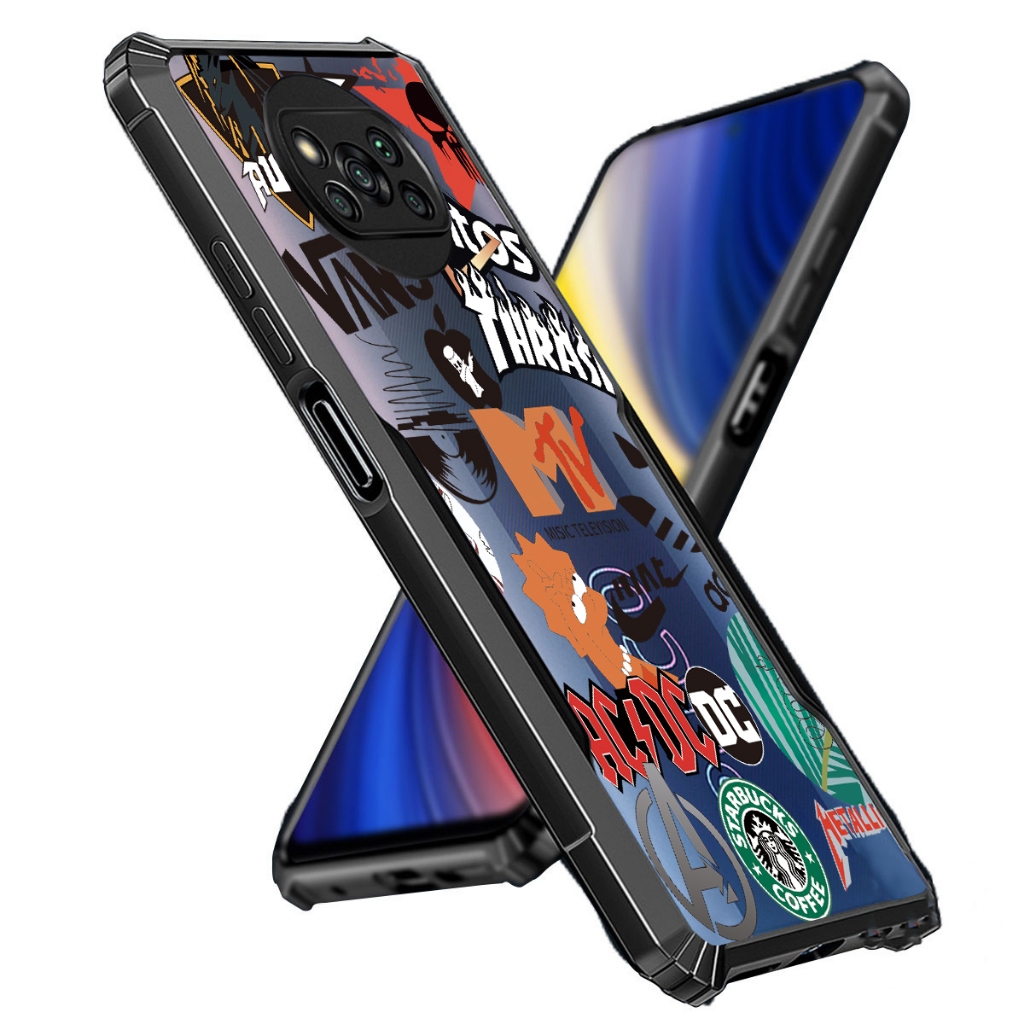 Ôp Điện Thoại Trong Suốt Có Túi Khí Chống Sốc Cho xiaomi poco x3 nfc m3 x4 x5 m5 m5s m4 pro 4g f5 f3 f4 gt 5g c40 c55 c65 Ốp