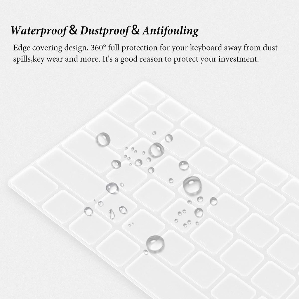 Miếng Silicon Mềm Bọc Bàn Phím Laptop 14 Inch DELL Inspiron 5000fit 5498 5493