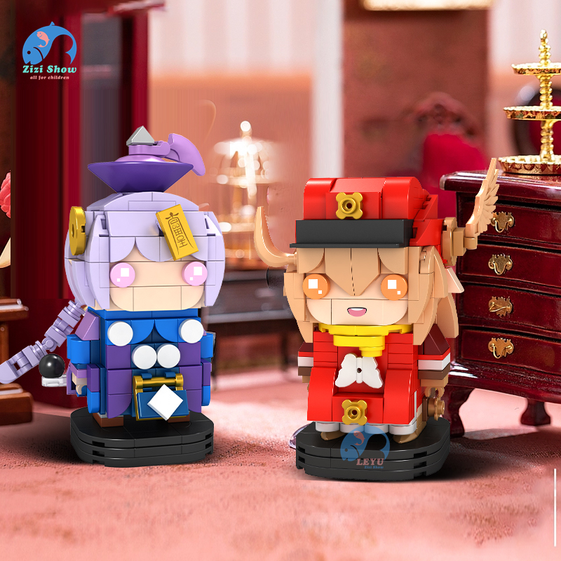 Genshin Đồ Chơi Lắp Ráp Mô Hình Búp Bê Anime Brickz