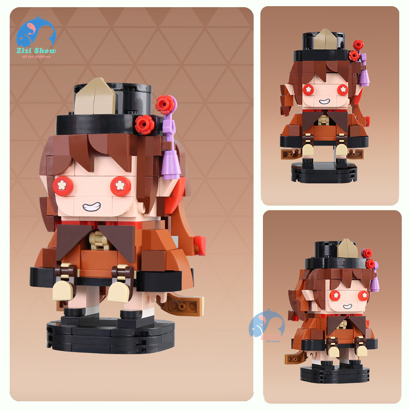 Genshin Đồ Chơi Lắp Ráp Mô Hình Búp Bê Anime Brickz