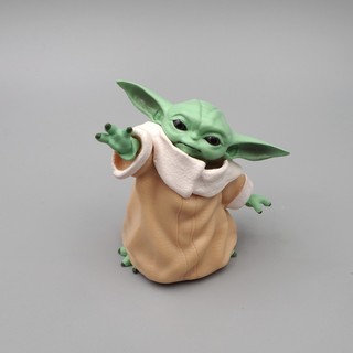  DISNEY 1 Mô Hình Nhân Vật yoda Trong Phim star wars 6.8cm Bằng pvc 