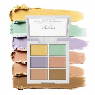 Che Khuyết Điểm NYX 6 Ô Color Correcting Concealer Palette Chuẩn Bill chính hãng cao cấp che mọi khuyết điểm