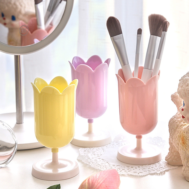 Giá Đỡ Đựng Trang Sức Để Bàn Hình Hoa Tulip Sáng Tạo Trang Trí Phòng Ngủ