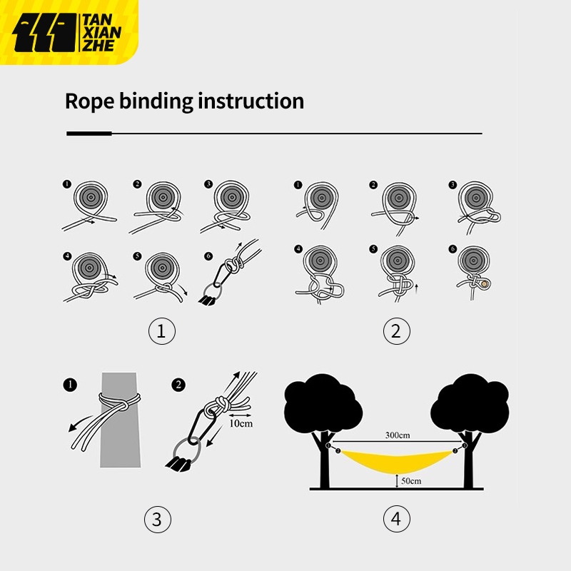 TANXIANZHE Võng Cắm Trại Ngoài Trời tanxianzhe