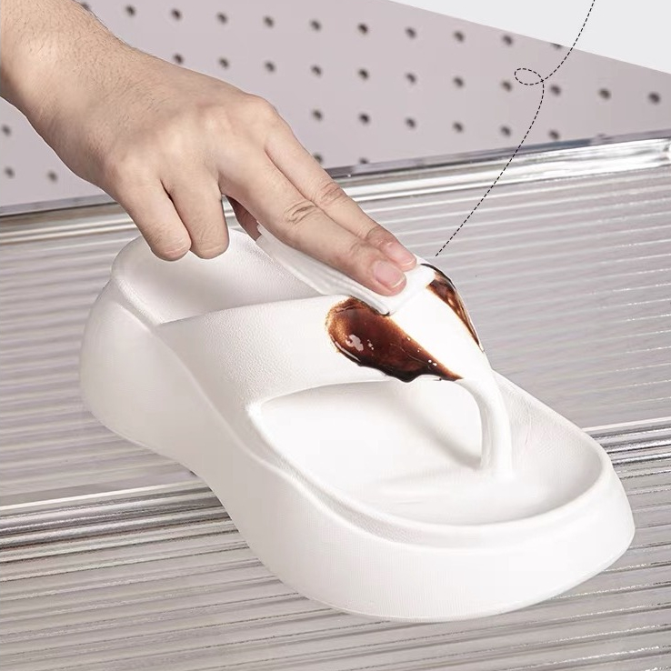 MOCHO dép nữ đế cao dép bánh mì thời trang 2023 NEW FBT23904SU 36Z230906