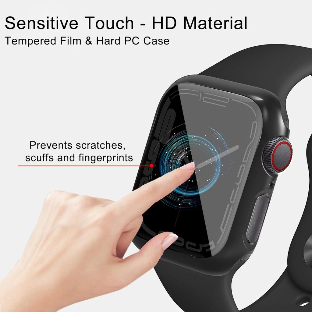 Ốp Bảo Vệ Màn Hình Đồng Hồ Thông Minh apple watch 49mm 45mm 41mm 44mm 40mm 38mm series 9 / 8 / 7 / se / 6 / 5 / 4 / 3 / 2 / 1