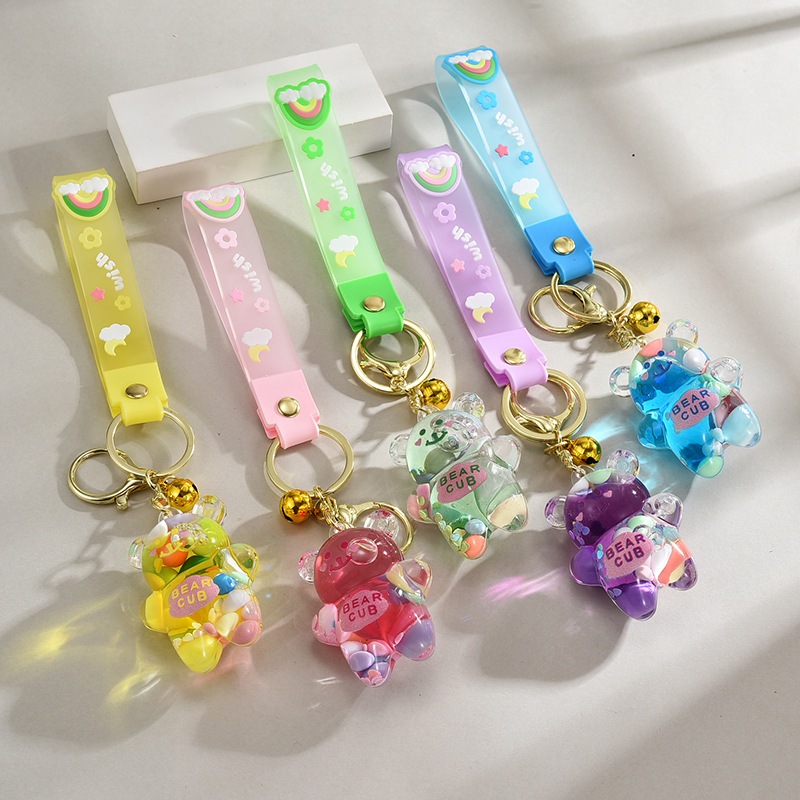 Móc Khóa Hình Gấu Dễ Thương Xinh Xắn