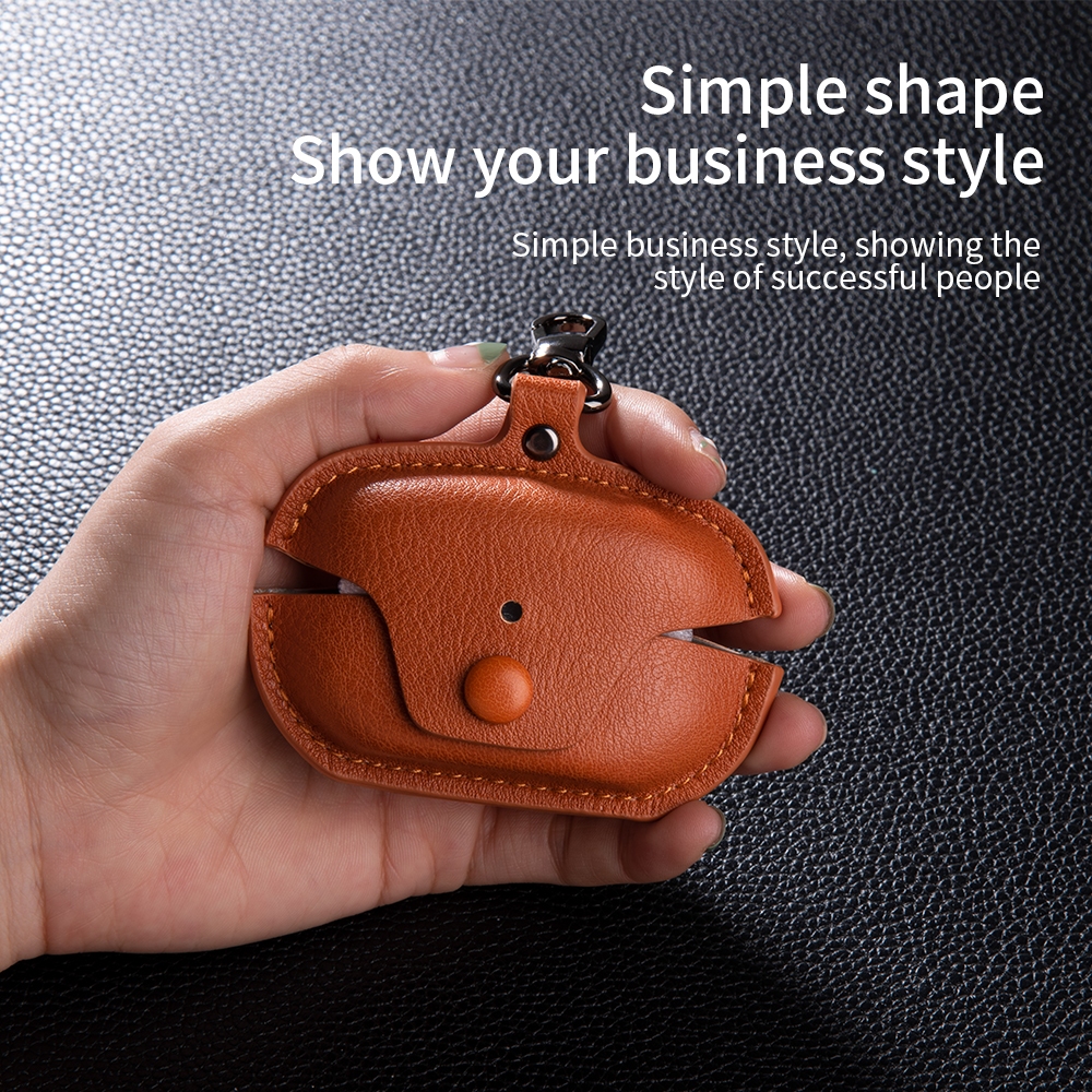 Vỏ Bảo Vệ Hộp Sạc Tai Nghe sony wf-1000 xm5 xm4 Bằng Da Chất Lượng Cao