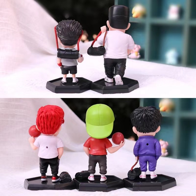 Bộ 5 Mô Hình Nhân Vật Phim slam dunk 8-9cm