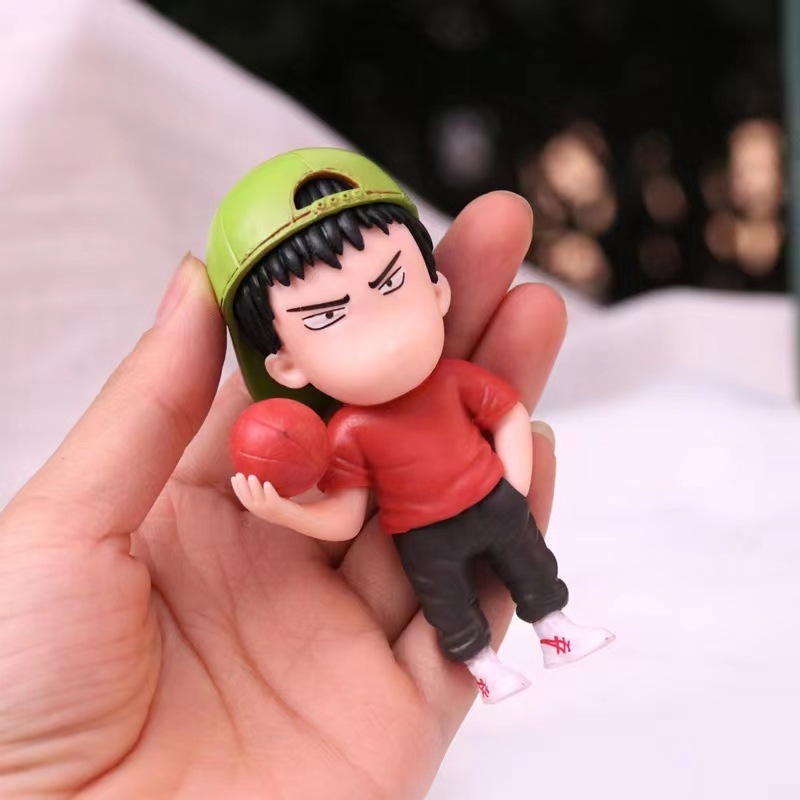 Bộ 5 Mô Hình Nhân Vật Phim slam dunk 8-9cm