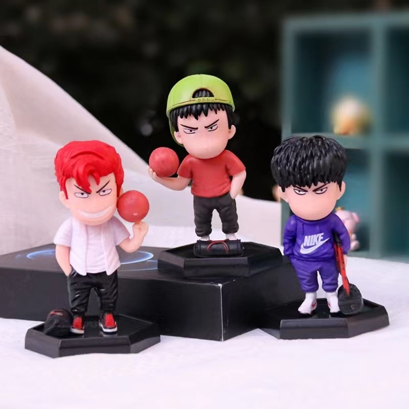Bộ 5 Mô Hình Nhân Vật Phim slam dunk 8-9cm