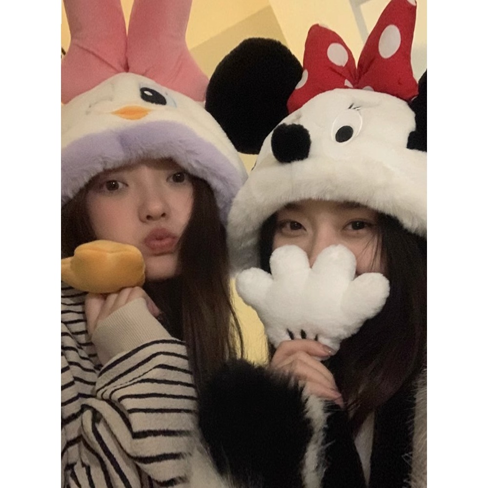 Phụ Kiện Bảo Vệ Tai Nghe Hình Chú Chuột minnie Dễ Thương