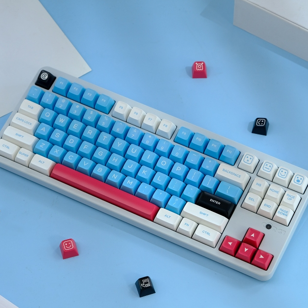 New Arrival/SA profile/Double shot keycaps ABS/Flamingo/By the Sea/Godspeed/socks/Shimmer/GMK theme AiFei