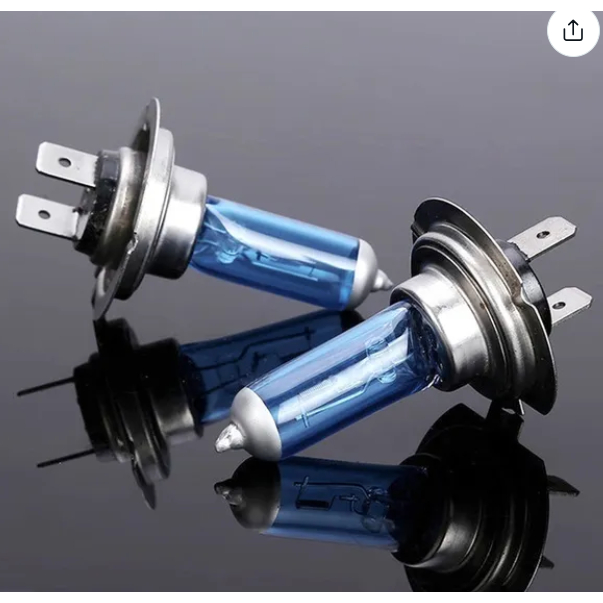 Set 2 Bóng Đèn Pha h4 100 / 90w 12v 9003 hb2 bi-xenon 6000k h4 100 / 90w 12v Chuyên Dụng