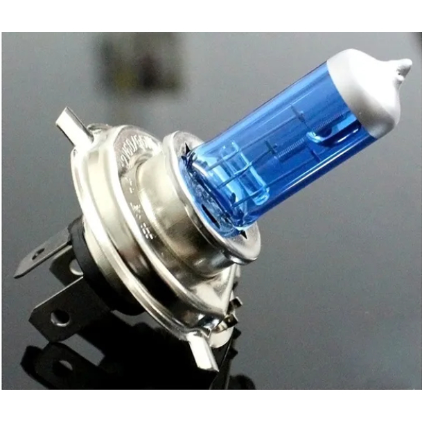 Set 2 Bóng Đèn Pha h4 100 / 90w 12v 9003 hb2 bi-xenon 6000k h4 100 / 90w 12v Chuyên Dụng