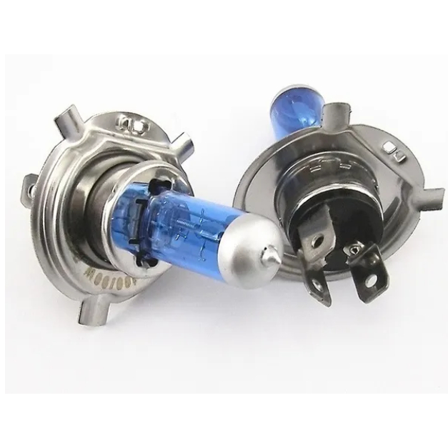Set 2 Bóng Đèn Pha h4 100 / 90w 12v 9003 hb2 bi-xenon 6000k h4 100 / 90w 12v Chuyên Dụng