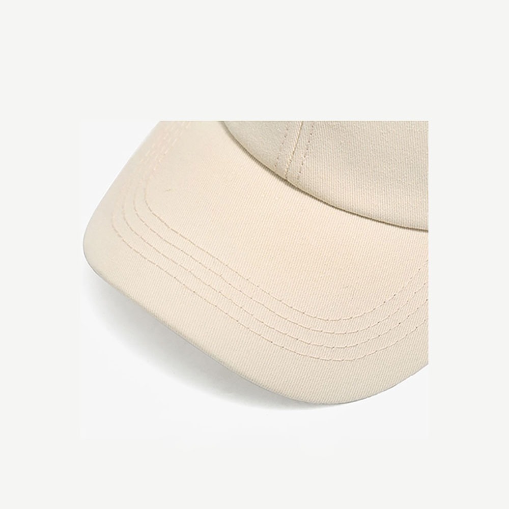 Mũ Lưỡi Trai cotton Thêu Hình Lá Phong Thời Trang