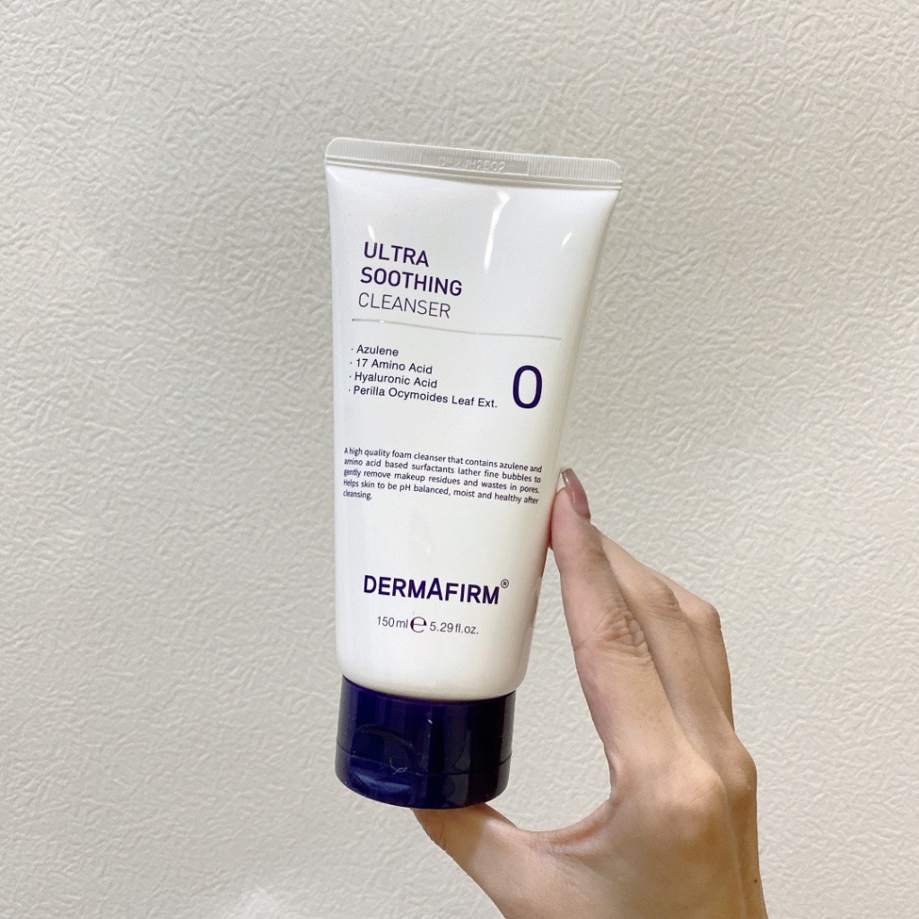 DERMAFIRM Sữa Rửa Mặt Tinh Chất Tía Tô Làm Sạch Sâu Lỗ Chân Lông Kiểm Soát Dầu Cho Da Nhạy Cảm 150ml