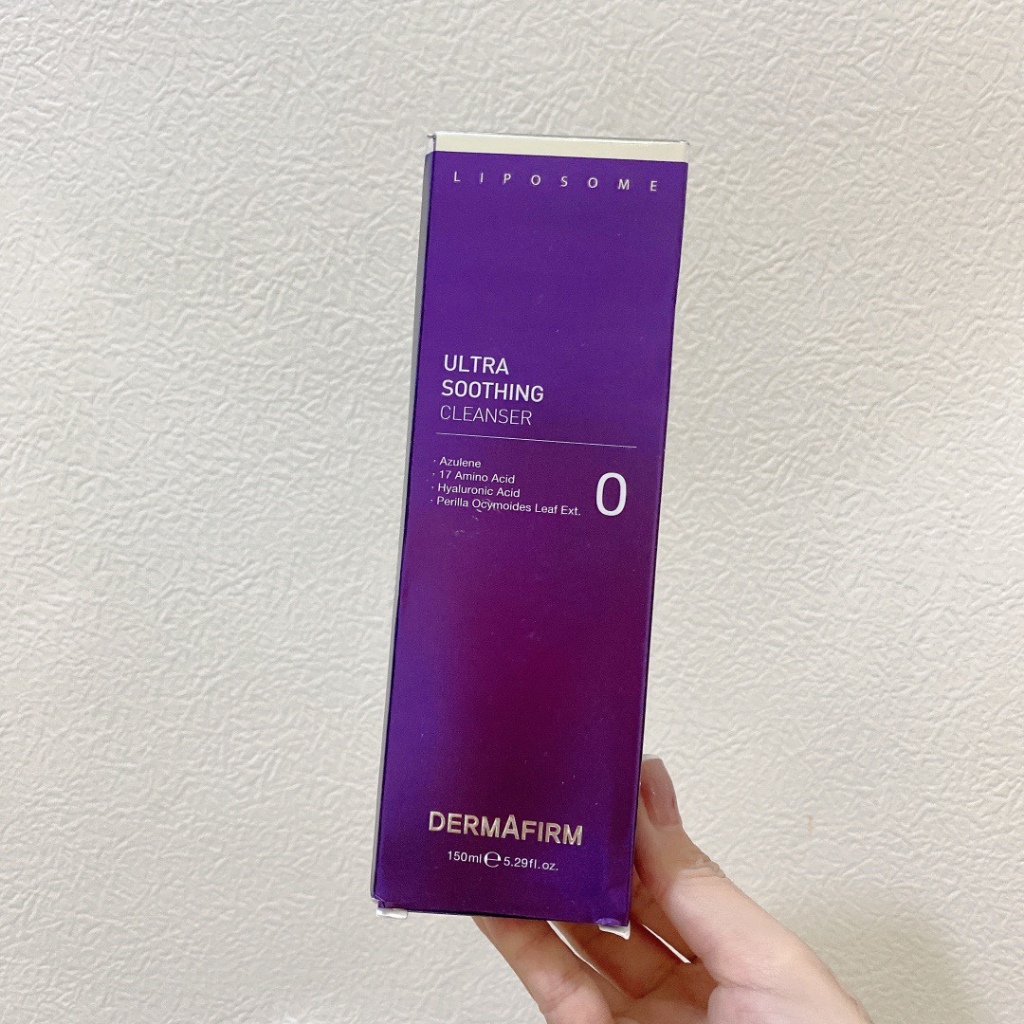 DERMAFIRM Sữa Rửa Mặt Tinh Chất Tía Tô Làm Sạch Sâu Lỗ Chân Lông Kiểm Soát Dầu Cho Da Nhạy Cảm 150ml