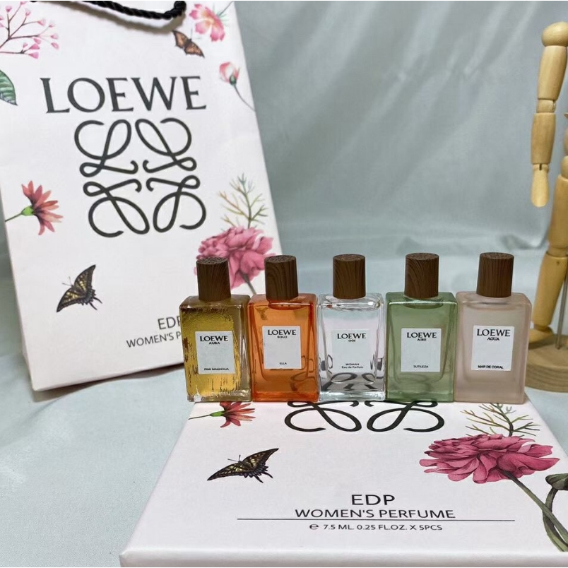 Loewe 7.5ml Nước Hoa Cặp Đôi Bộ 5 Chai