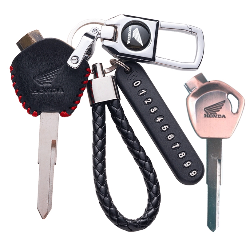Vỏ da Bảo Vệ Chìa Khóa Xe Mô Tô Honda Wave125 Wave110