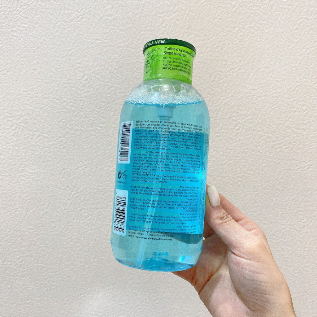 BIODERMA  Nước Tẩy Trang Pháp Làm Sạch Sâu Cho Da Mặt / Mắt / Môi 500ml