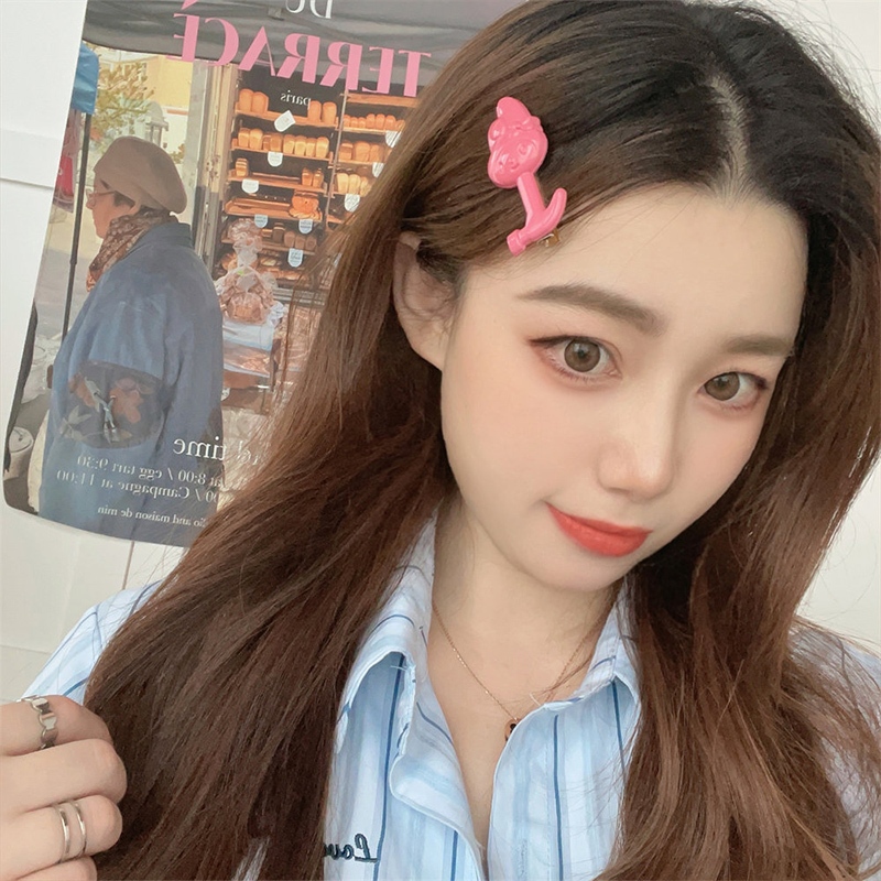 🍒🍒Cherrykoko SANRIO Kẹp Tóc Hình Mèo Dễ Thương Phong Cách Nhật Bản Cho Nữ