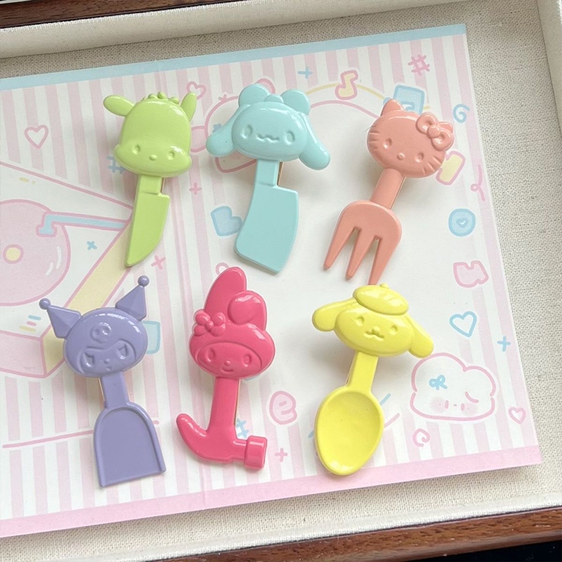 🍒🍒Cherrykoko SANRIO Kẹp Tóc Hình Mèo Dễ Thương Phong Cách Nhật Bản Cho Nữ