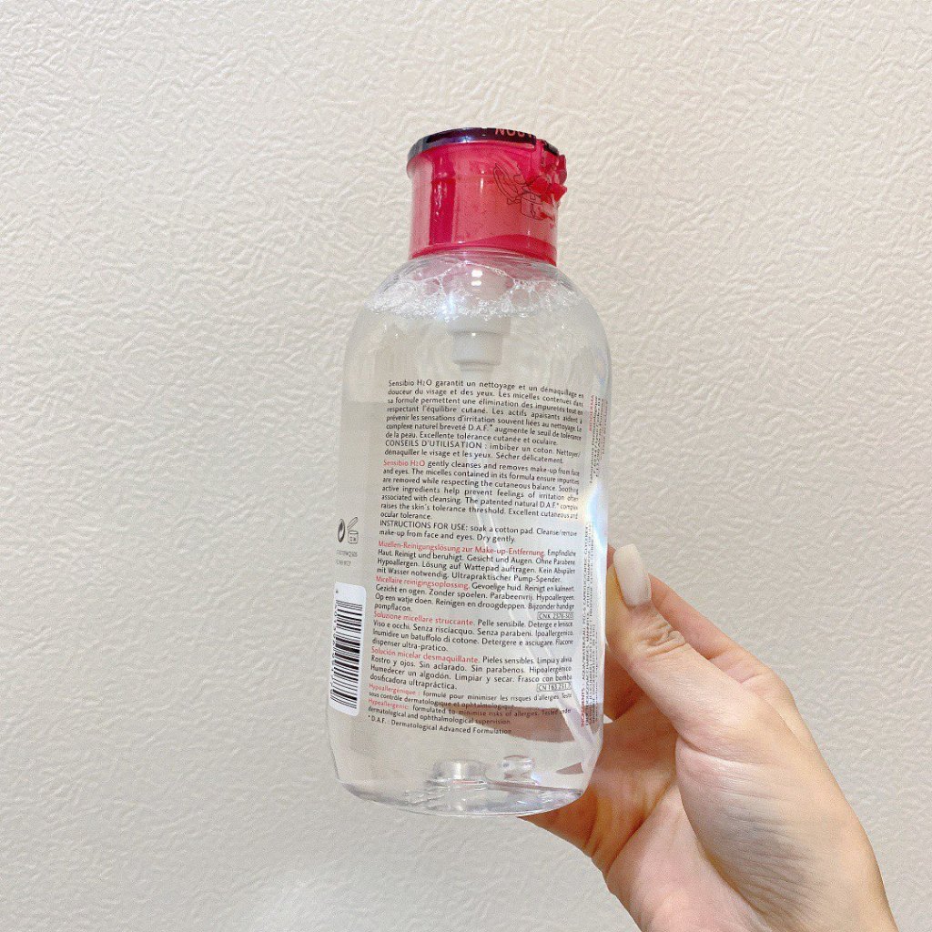 BIODERMA  Nước Tẩy Trang Pháp Làm Sạch Sâu Cho Da Mặt / Mắt / Môi 500ml