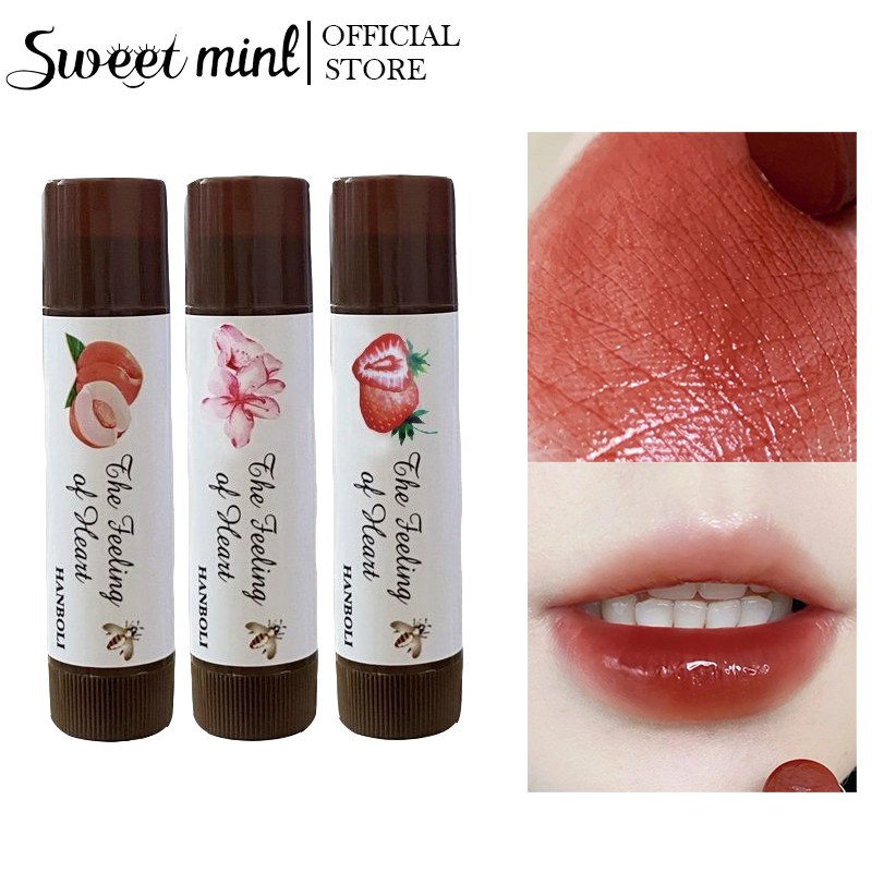 Sweet Mint Son dưỡng có màu vaseline hanboli dạng thạch trái cây màu tiệp da