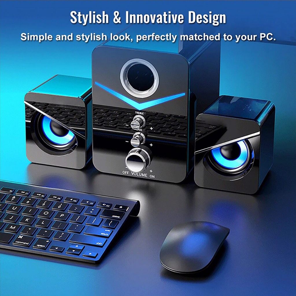 Siêu Bass Máy Tính Để Bàn Loa Loa Thiết Lập Cho Máy Tính Xách Tay Pc Điện Thoại