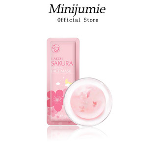 Bộ 15 mặt nạ chiết xuất hoa anh đào dưỡng ẩm thiết kế gói nhỏ gọn tiện dụng mang theo khi đi du lịch