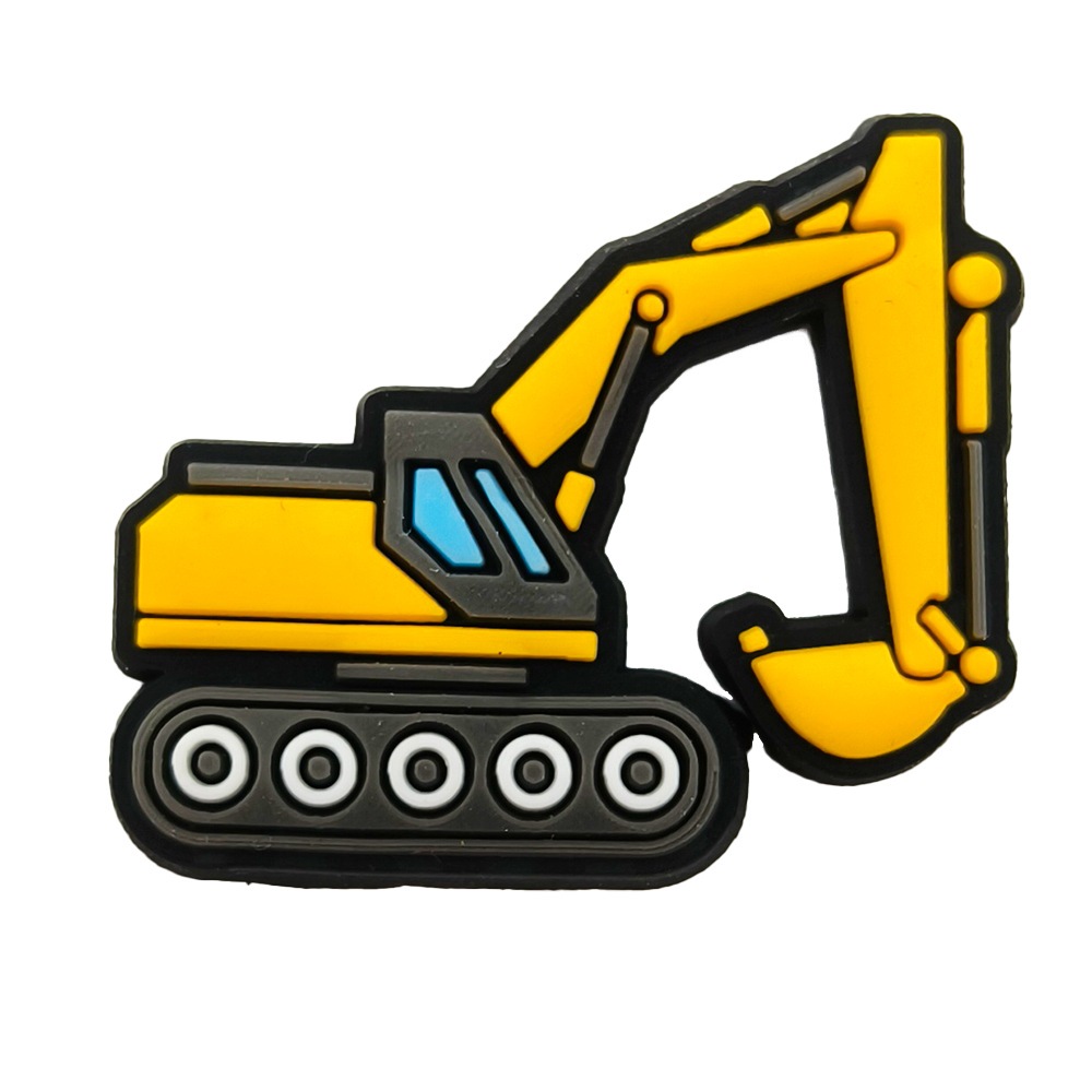 Mới 1 Khóa Kẹp Giày Dép crocs diy Hình Xe Hơi Hoạt Hình Trang Trí Quà Tặng Cho Trẻ Em