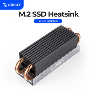 Bộ tản nhiệt ổ cứng ssd orico nvme / sata m.2 m.2 2280 nvme hdd bằng nhôm thích hợp cho máy tính