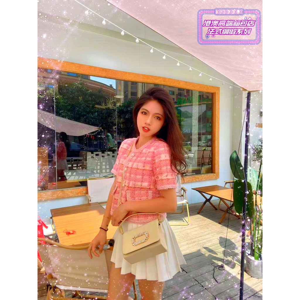 Pháp lụa kim cương đơn vai túi thời trang bên Lady túi xách