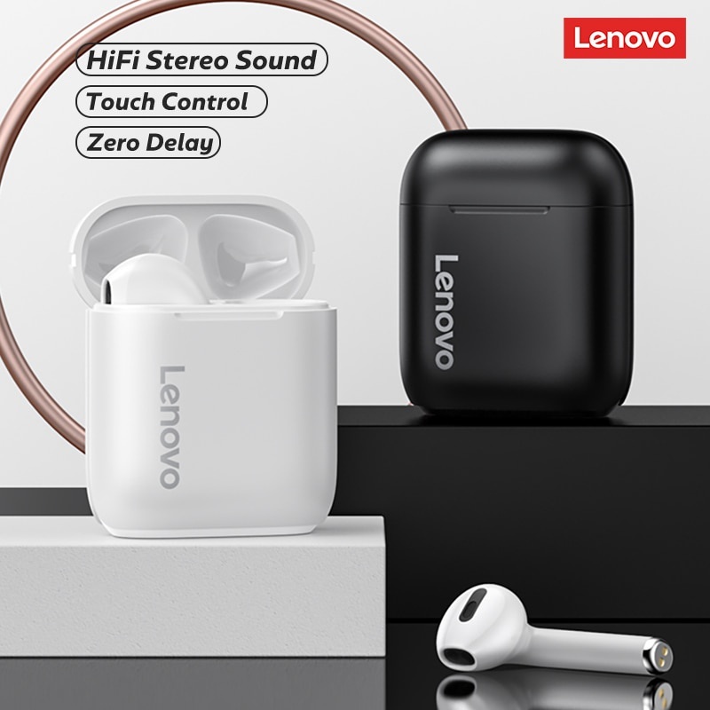 Tai Nghe bluetooth Không Dây lenovo LP2 tws ipx5 Giảm Tiếng Ồn Chống Thấm Nước Chất Lượng Cao Cho iphone oppo iphone oppo
