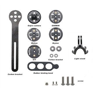 Khung Đỡ camera Hành Trình gopro garmin / bryton / igpsport Cho Xe Đạp Giá Đỡ