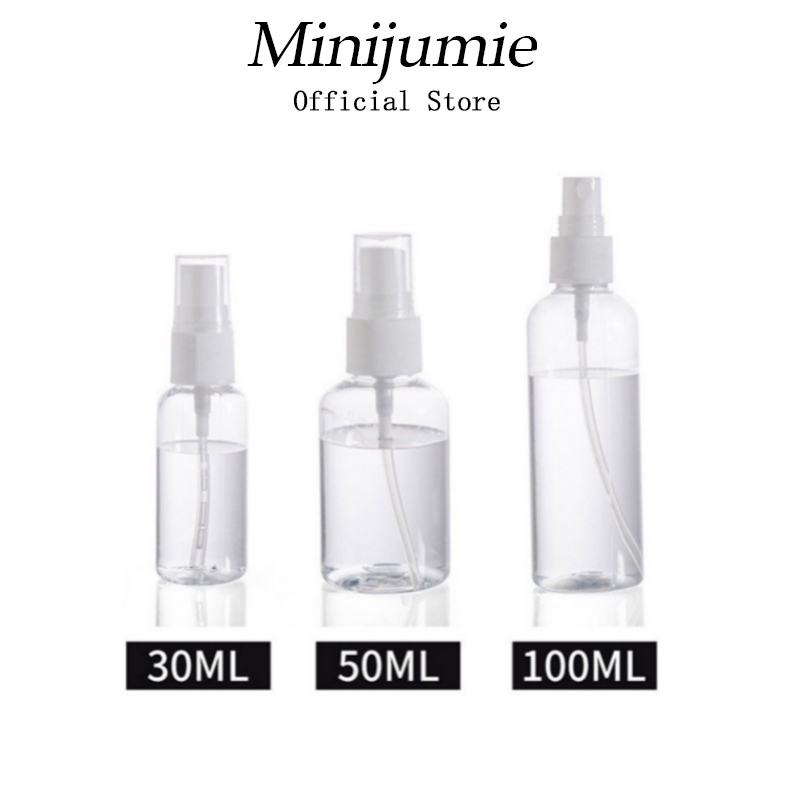 Minijumie Chai xịt chiết mỹ phẩm nhiều dung tích tùy chọn