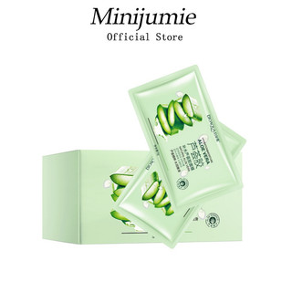 Minijumie Mặt nạ Poquanya tinh chất lô hội dưỡng ẩm làm sáng da se khít lỗ chân lông hiệu quả