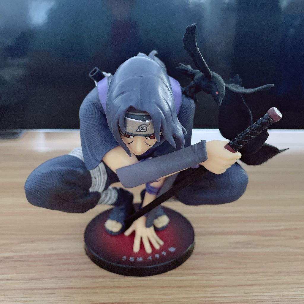 Mô Hình Nhân Vật anbu uchiha itachi tsukuyomi sharingan Trong naruto 13cm Bằng pvc