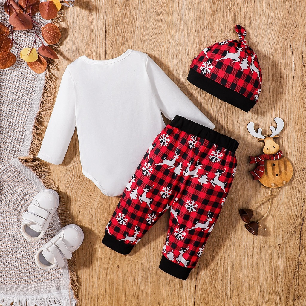 Mới set Áo Sơ Mi Tay Dài & Quần Dài Caro Cho Bé Trai