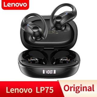 Tai nghe không dây lenovo LP75 Bluetooth 5.3 chống ồn chống nước âm thanh nổi có micro