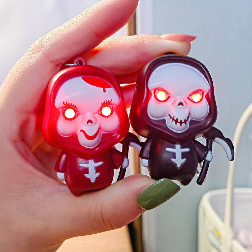 Móc Khóa Phát Quang Hình Ma Quỷ Độc Đáo